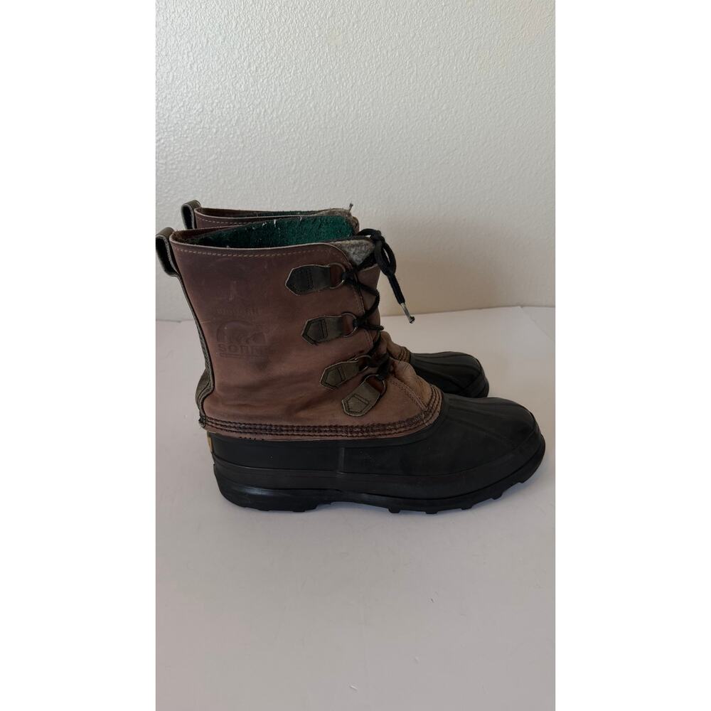 Sorel Vintage Made in Canada Men's Caribu Winter Boots Size 10 - Picture 5 of 11
